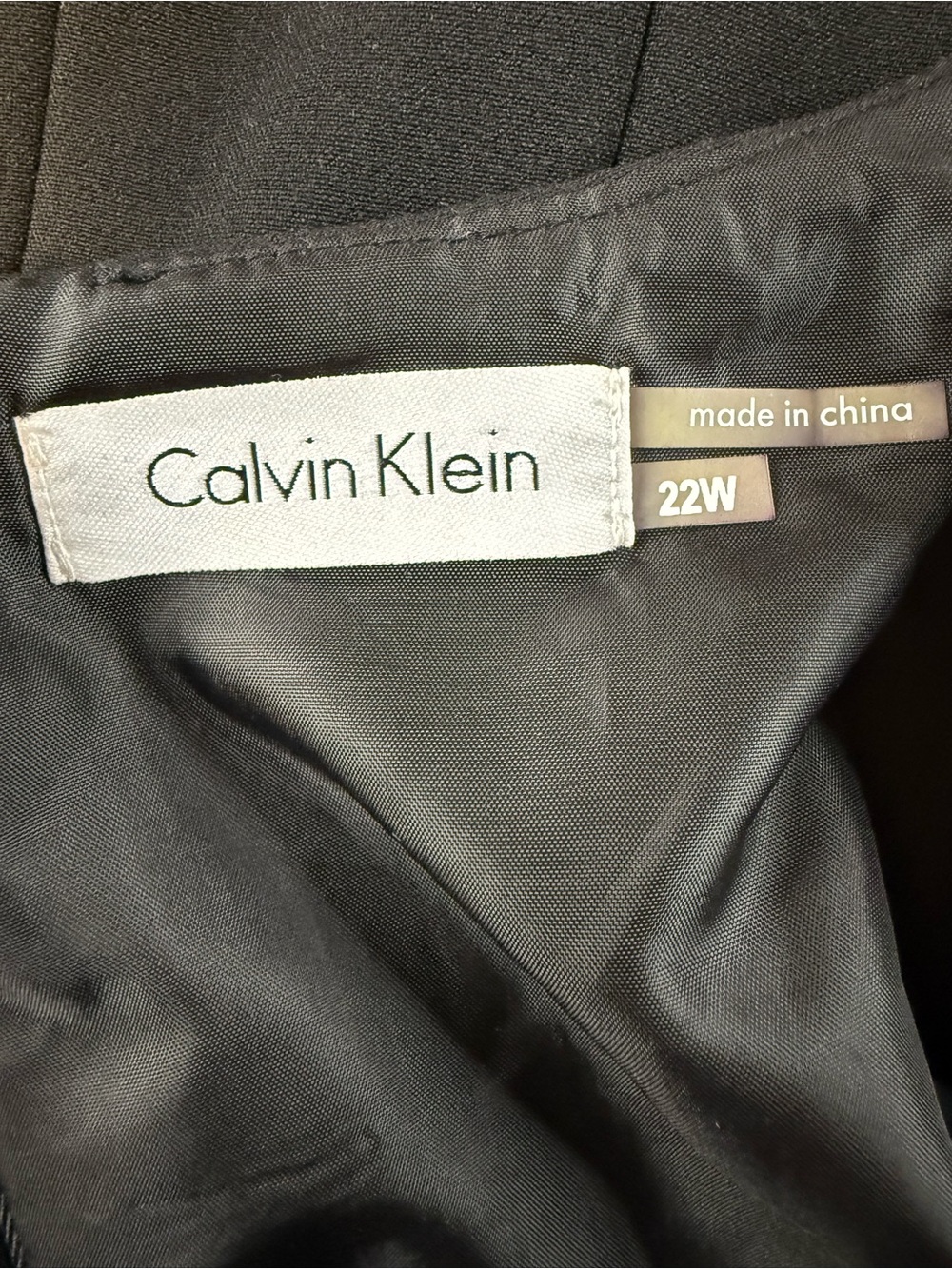 Calvin Klein Black Sleeveless Fit-and-Flare Midi Dress - Picture 6 of 10